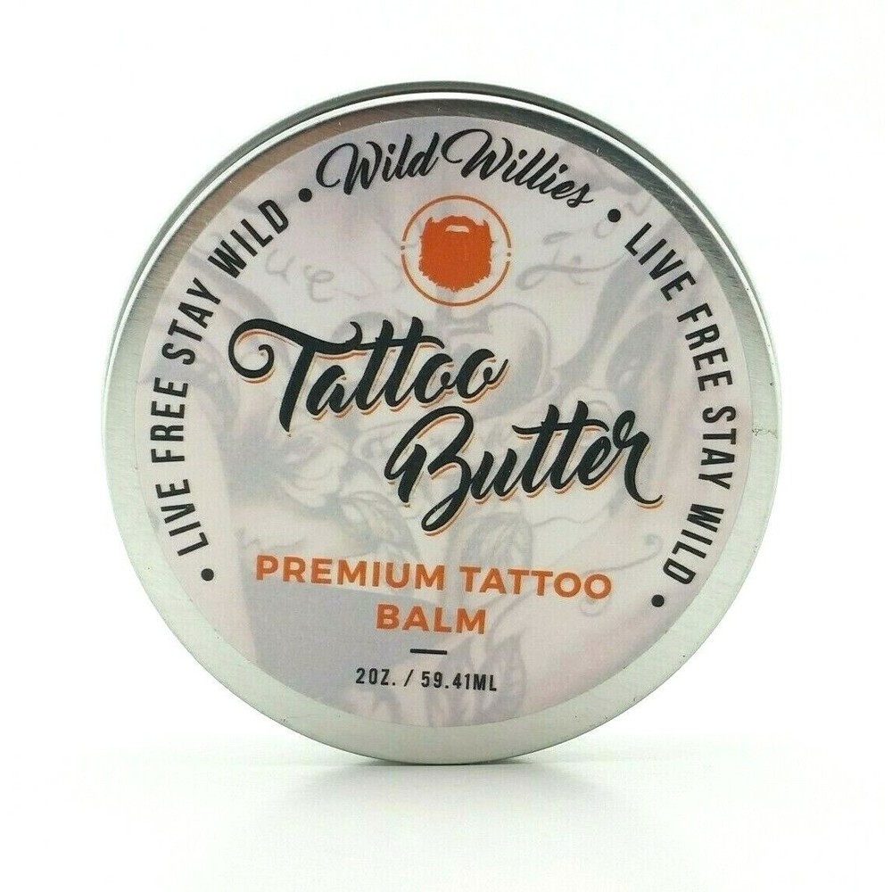 Wild Willies Premium Tattoo Balm Tattoo Butter Organic 2oz